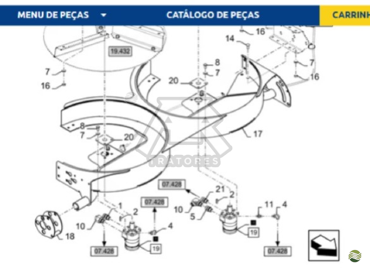 Motor hidráulico 86999889 cnh 